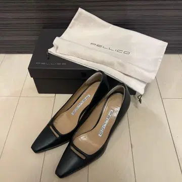 [ 새상품급 ] PELLICO VENERE 힐 블랙