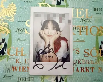 FRUITS ZIPPER 하야세 노엘 폴라로이드 사인