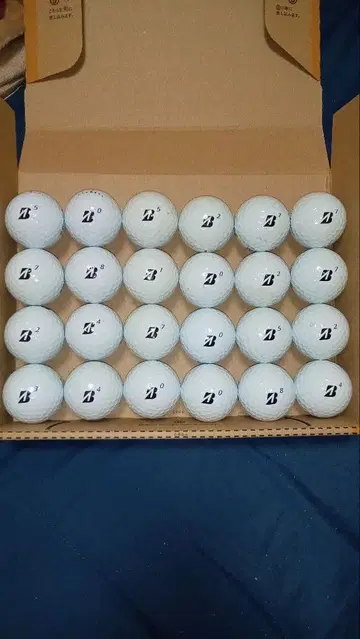 BRIDGE STONE TOUR Bxs 로스트볼 24구