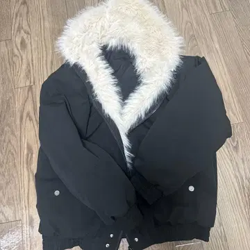 유행하는 퍼 자켓