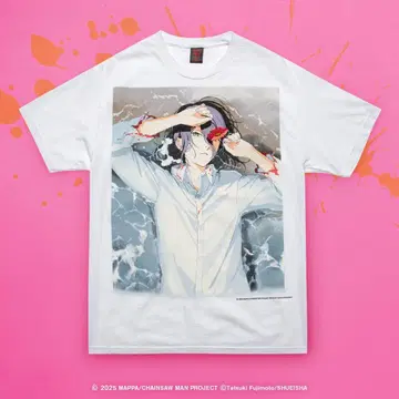 [거의 미사용] 기크스룰 체인소 맨 레제 T셔츠