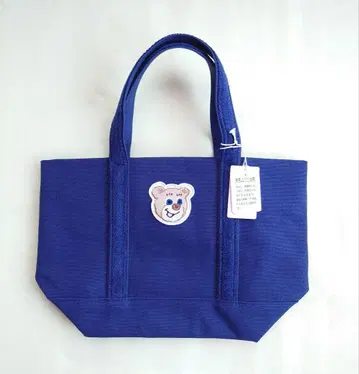 FEILER 올드 테디 와펜 토트백 소 네이비