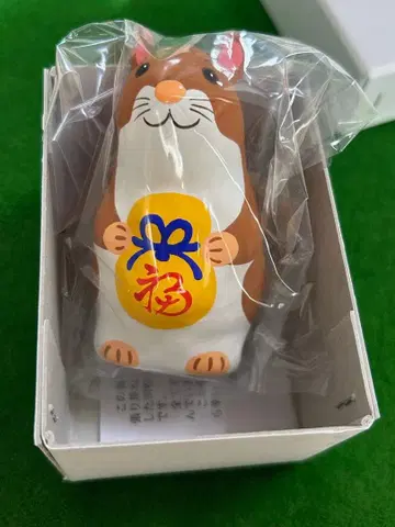무인양품 복주머니 행운의 물건 복쥐 다카마츠 장식 입상