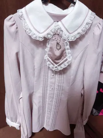 시크릿허니 Secret Honey 넥타이 세트업 핑크