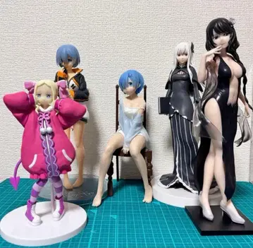 Re: 제로부터 시작하는 이세계 생활 피규어 5개 묶음 판매