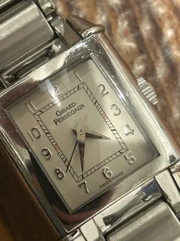 레어 지라르 페리고 2590 빈티지 2568 수동 와인딩 시계
