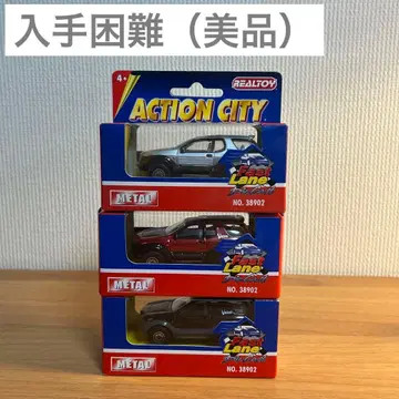 [ Action City ] 리얼토이 ISUZU 비크로스 미니카 3대
