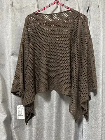 브라운 가디건 사이즈 38 야마다야 Aga