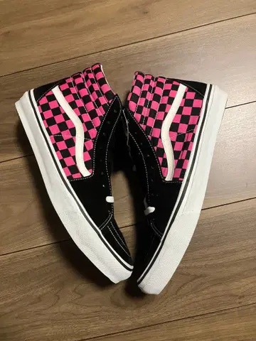 레어 00s v38 sk8-hi vans 체커 데드스탁