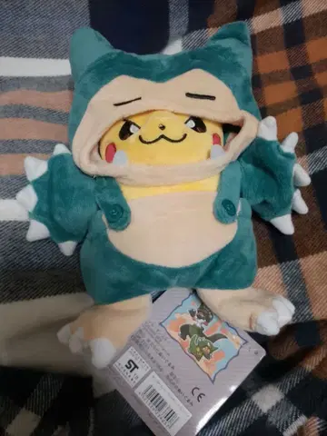 포켓몬 피카츄 카비곤 매니아 봉제 인형