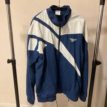 Reebok Classic 나일론 자켓 네이비/화이트