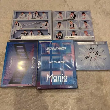 Snow Man LIVE TOUR 2021 Mania 5개 세트