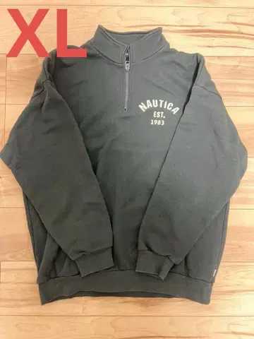 노티카 하프 지퍼 맨투맨 XL