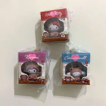 익명 배송 산리오 미니어처 패키지 컬렉션 3개 세트