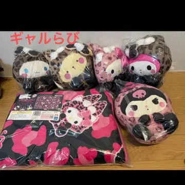갸루라비 BIG 봉제 인형 5점 큰 담요 택 포함 새상품 후류