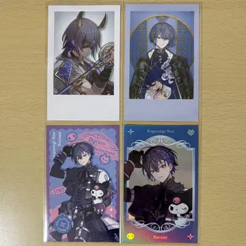 니지산지 Dytica 코야나기 로우 폴라로이드풍 카드 산리오 사진풍 카드