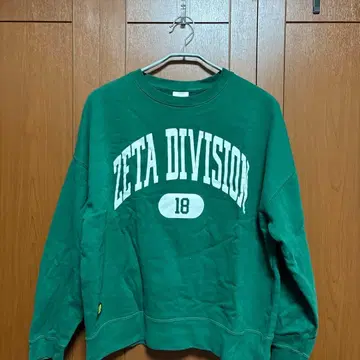ZETA DIVISION 트레이닝복 그린 M 사이즈