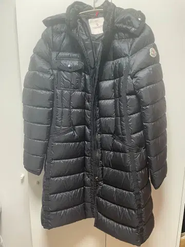 [ 컨디션 최상 ] MONCLER 블랙 롱 다운 자켓