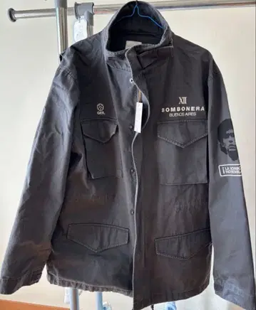 본보네라 마운틴 자켓 마라도나 선수 프린트