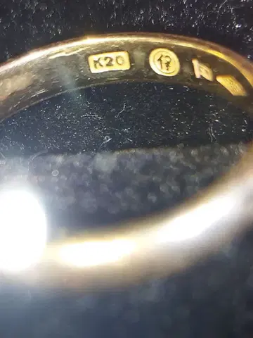 K20 골드 반지 약 10호