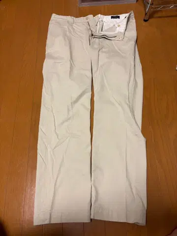 POLO 치노 팬츠 베이지 화이트