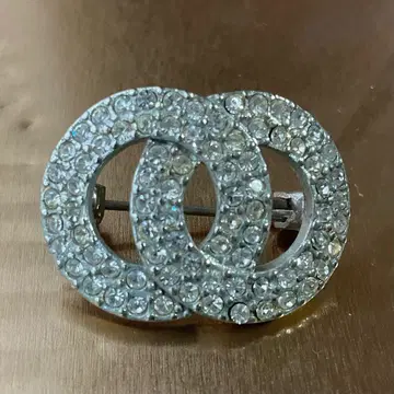 미니 브로치 큐빅 작고 심플한 디자인 한국제 실버