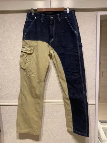 KOJIMA GENES 코지마 진즈 패치워크 워크 팬츠