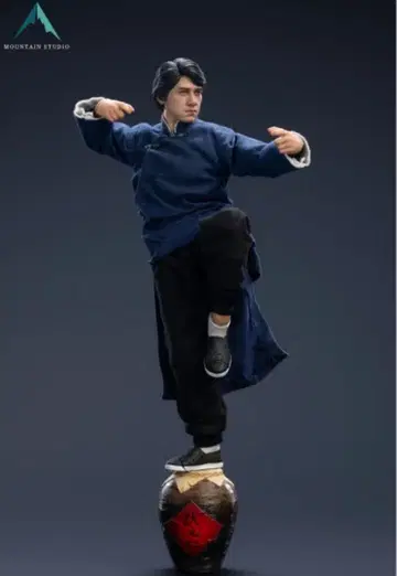 미사용 새상품 1/12 재키 액션 피규어 취권 Mountain