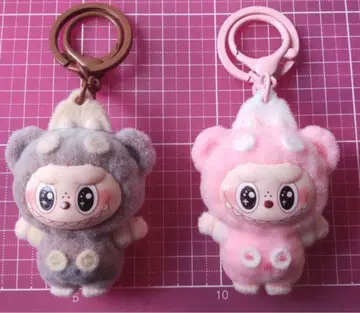 러브브 러브브 Labubu 키링 2개 세트