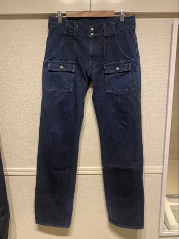 KOJIMA GENES 코지마 진즈 카고 팬츠 다크 블루