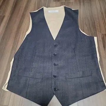 그린 레이블 릴랙싱 베스트 다크 네이비 베스트