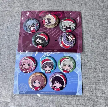 뱅드림 캔뱃지 혜택 세트