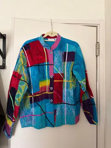 PARISIAN works 패치워크풍 자켓 XL