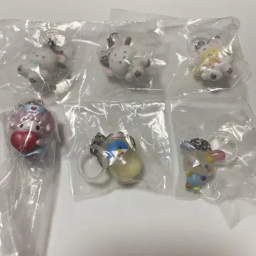 산리오 가챠가챠 묶음 판매 후와후와 스노우 외