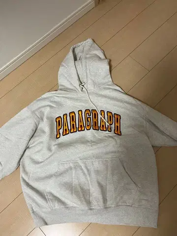 PARAGRAPH 그레이 후드티