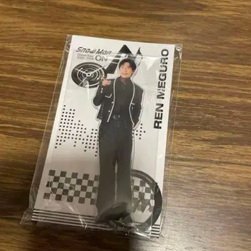 메구로 렌 아크릴 스탠드 SnowMan 2025 2026 ON 음고지신