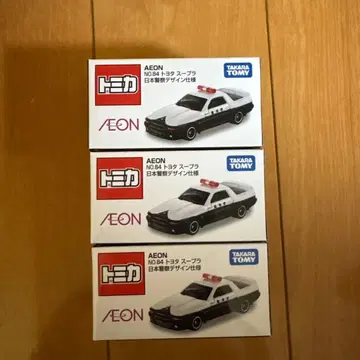 토미카 이온 한정판 도요타 수프라 일본 경찰 디자인 사양 3대