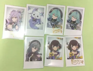 아야카키 폴라로이드 7장 세트 니지산지 이즈레 쇼부카 카키츠바타