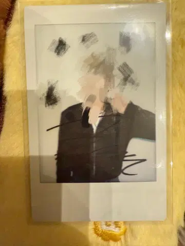 WHIB 준 사인 포함 폴라로이드