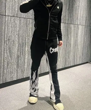 creef 플레어 스웨트 팬츠