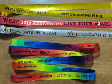 WESTA! 다른 은색 테이프 4개 세트