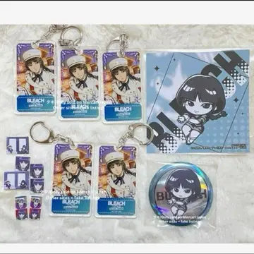 BLEACH 네무 굿즈 세트 아크릴 키링 캔뱃지 the캐릭터