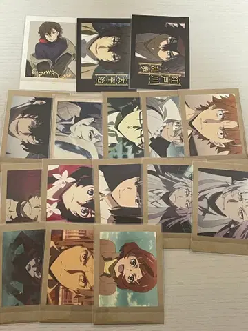 문호 스트레이독스 문스토 다자이 오사무 파샤코레 트레이딩 카드 모음 세트