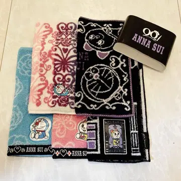 안나수이 도라에몽 타월 손수건 5장 세트