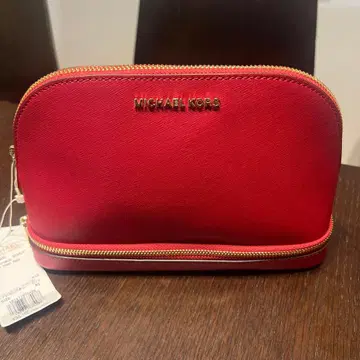 MICHAEL KORS 레드 파우치