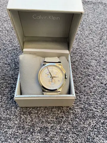 캘빈클라인 남성용 워치 쿼츠 배터리 교체 완료