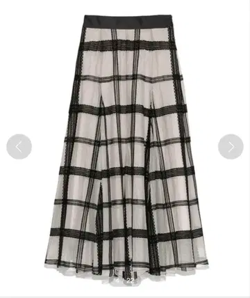 Sustainable 플로키 샤샤 스커트 snidel