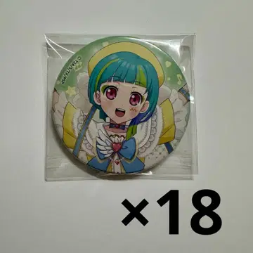 와챠 프리매직 미도리가와 아우르 크로싱 라이브 캔뱃지 묶음 판매