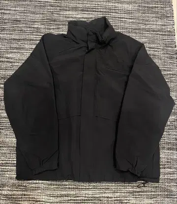 유니클로 윈드프루프 스탠드 블루종 블랙