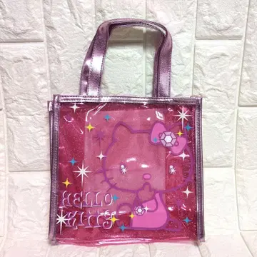 미사용 헤이세이 레트로 키티 토트백 팬시 Kitty 산리오